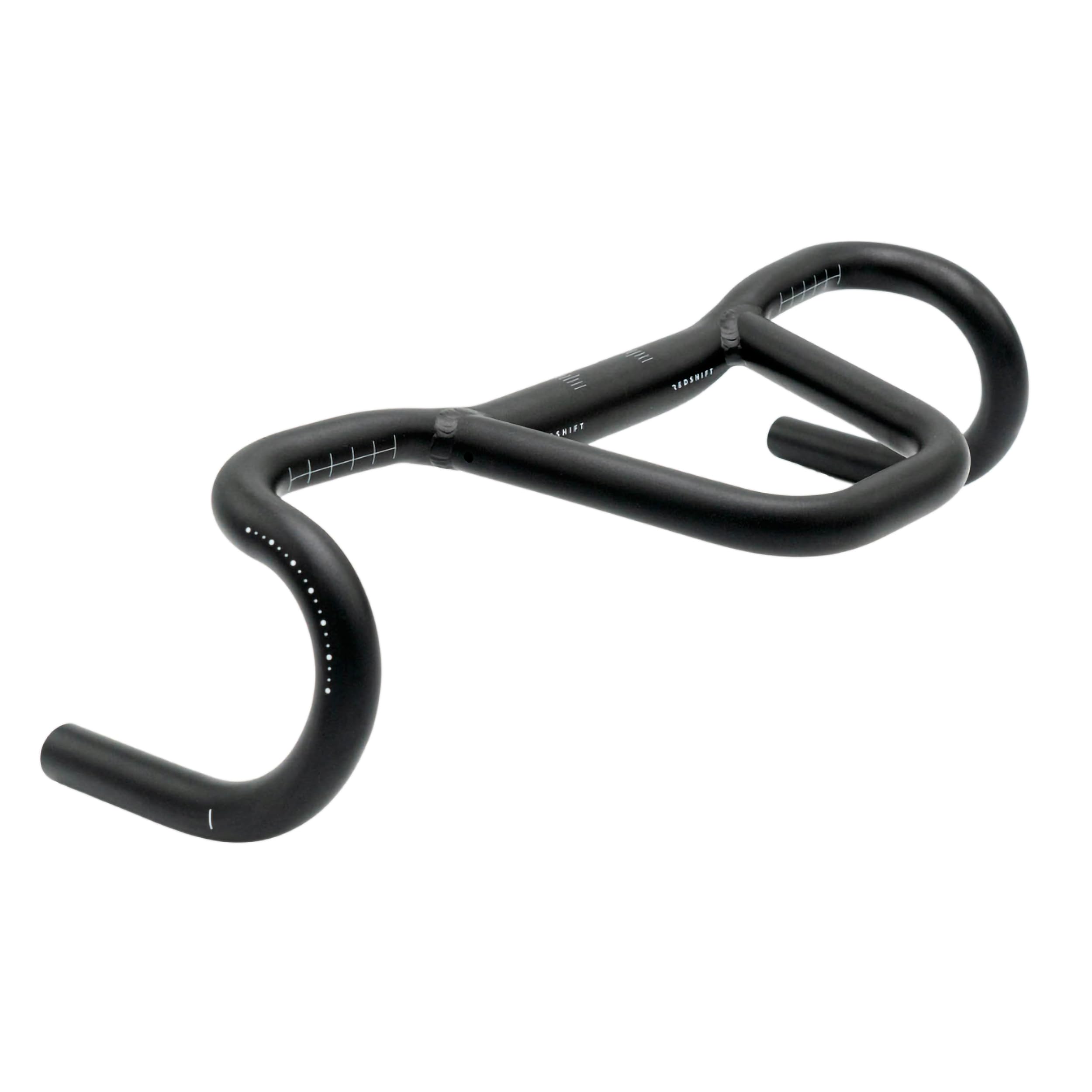 REDSHIFT Kitchen Sink Low Flare Handlebar with Loop for Road, Gravel, Touring, and Commuter Bikes, Aluminum Drop Bar, 31.8mm Cla