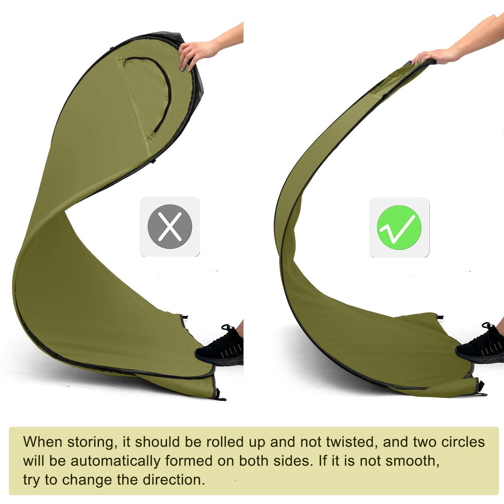 Brian & Dany Pop Up Shower Tent, Portable Changing Tent With Rain Shelter & Windows, Privacy Camping Tent For Hiking Beach, Upf