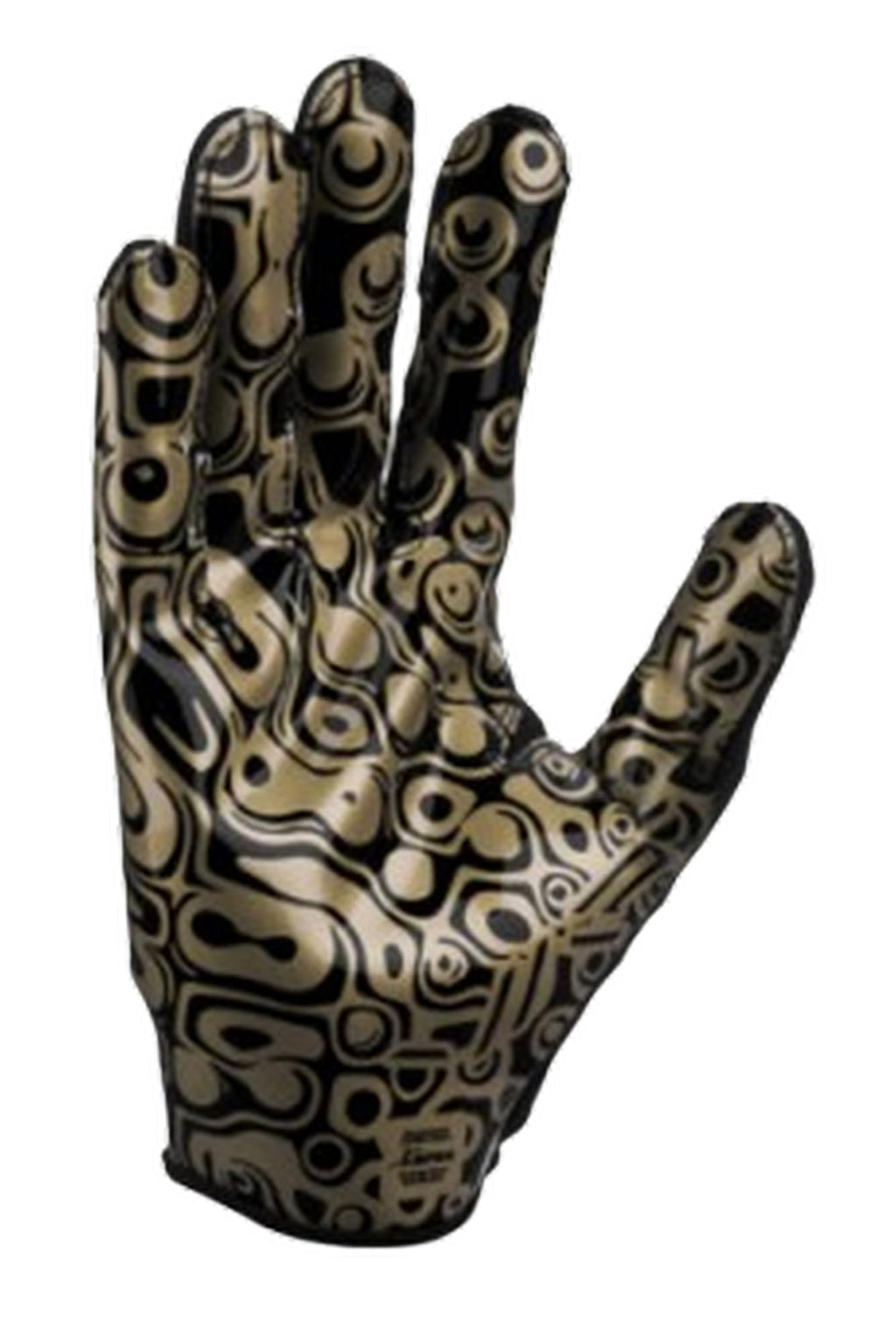 Nike Vapor Jet 8.0 Football Gloves Black | Met Gold | Met Gold Xx-Large