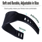2 Pcs Exercise Bike Pedal Straps, Heavy Duty Adjustable Length Universal Pedal Strap Fits Most Bike Pedals Exercise Bike Bicycle