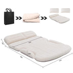 Kmz Air Mattress Thickened And Double-Sided Flocking Travel Camping Bed With 2 Pillows Dedicated Mobile Cushion Extended Outdoor