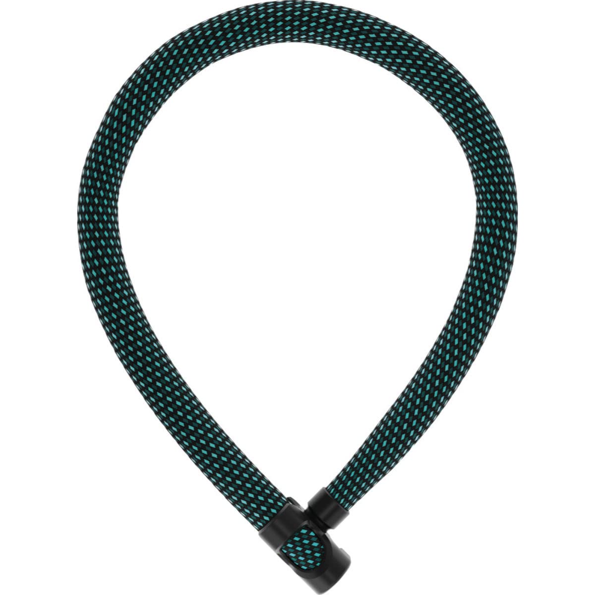 ABUS Chain Lock IVERA Chain 7210 - Bicycle Lock with Highly Flexible IvyTex Synthetic Fibre Coating - ABUS Security Level 8-85 c