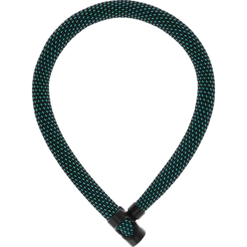 ABUS Chain Lock IVERA Chain 7210 - Bicycle Lock with Highly Flexible IvyTex Synthetic Fibre Coating - ABUS Security Level 8-85 c