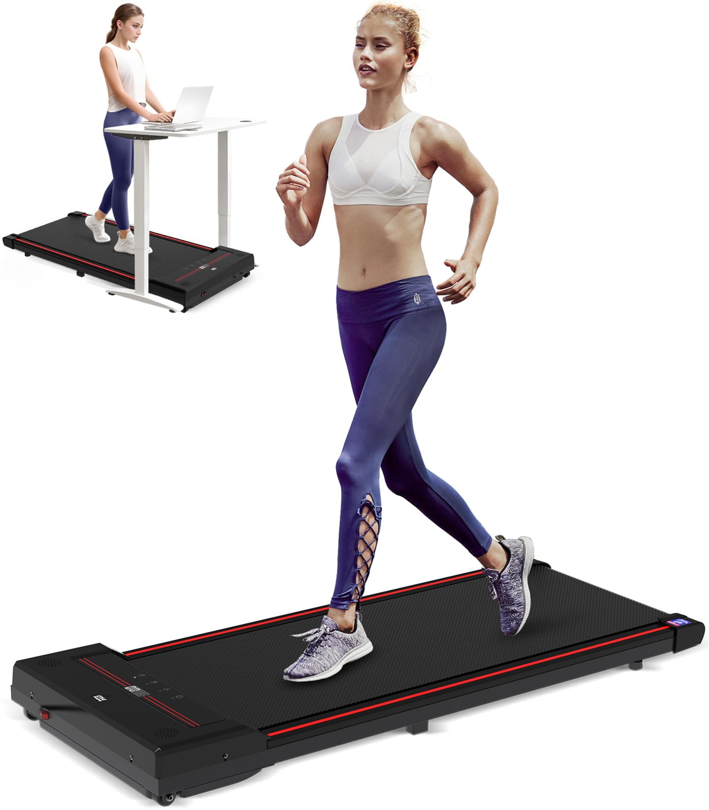 Sperax Walking Pad,Under Desk Treadmill,Treadmills For Home,Walking Pad Treadmill Under Desk,320 Lb Capacity