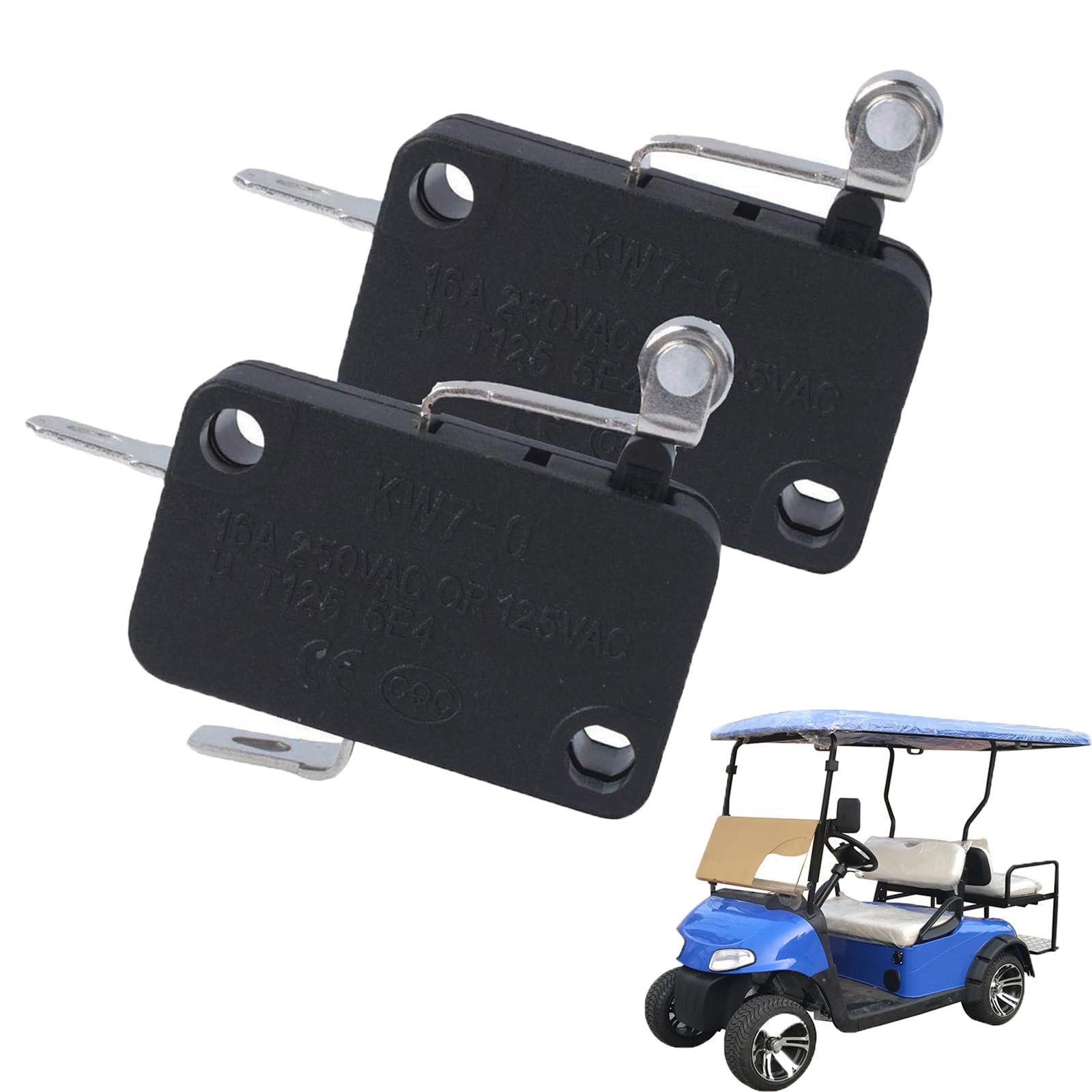 10896 Accelerator Micro Switch For Ezgo Electric 1994-Up Txt Pds/Dcs Golf Carts (2 Pack)