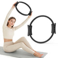 JKSHMYT Pilates Ring Fitness Circle for Women, Pilates Equipment - 14.5 Home Magic Exercise Workout, Better me Pilates Essential