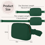 Vorolo Fanny Pack Christmas Gift For Women And Men Crossbody Bag Belt Bag Bum Bag With Adjustable Strap For Sportsdeep Green