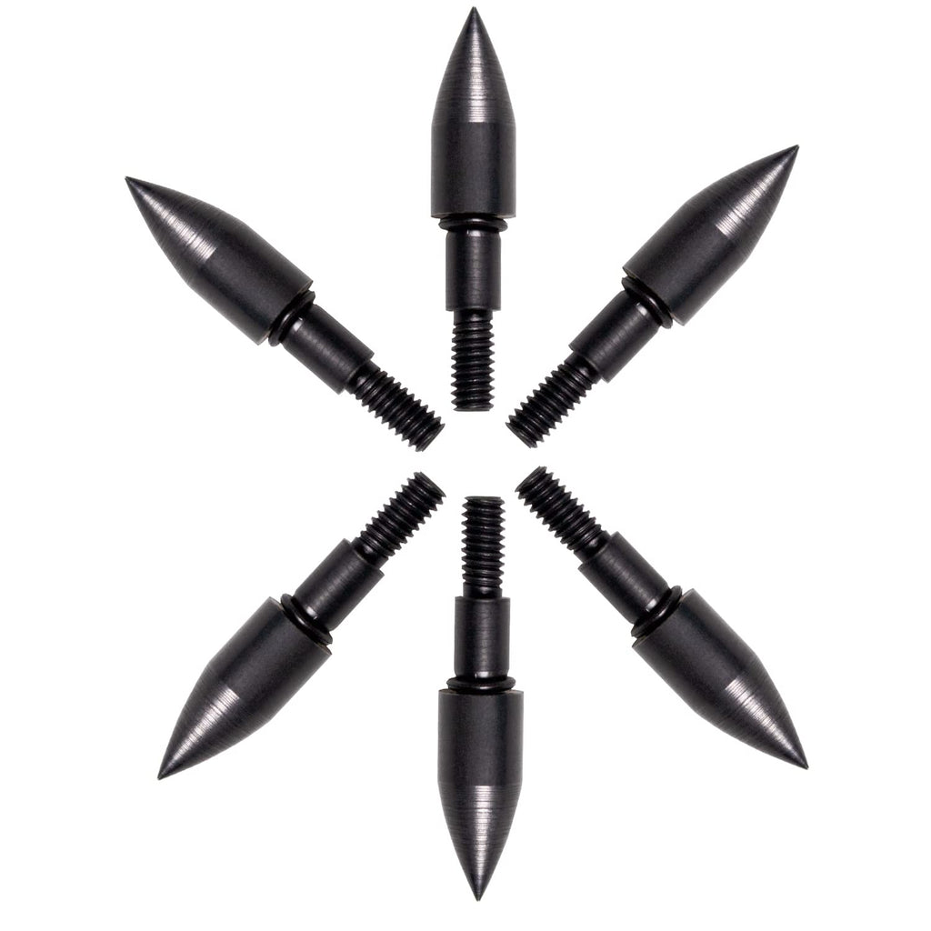 [6 Pack] Archery Sharly 31Inch Carbon Arrow Practice Hunting Arrows With 5 Camo Natural Feathers For Traditional Recurve Bow And