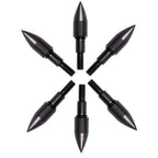 [6 Pack] Archery Sharly 31Inch Carbon Arrow Practice Hunting Arrows With 5 Camo Natural Feathers For Traditional Recurve Bow And