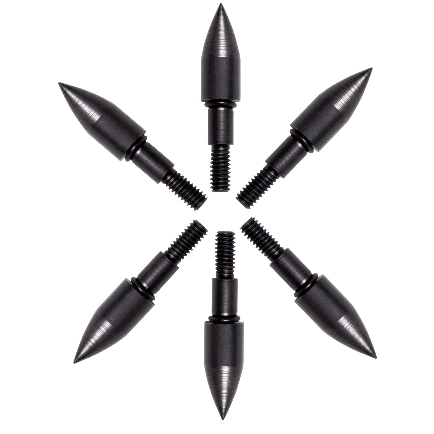 [6 Pack] Archery Sharly 31Inch Carbon Arrow Practice Hunting Arrows With 5 Camo Natural Feathers For Traditional Recurve Bow And