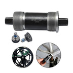 Hoypeyfiy Bb-Un26 Square Taper Bottom Bracket 68 * 123/127 / 110Mm (Black 1Pcs) (68X110Mm)