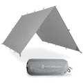 Aquaquest Defender Tarp - Heavy-Duty Waterproof (20,000 Mm) Seam-Taped Rain Fly For Camping, Bushcraft & Survival - 13  10 Steal