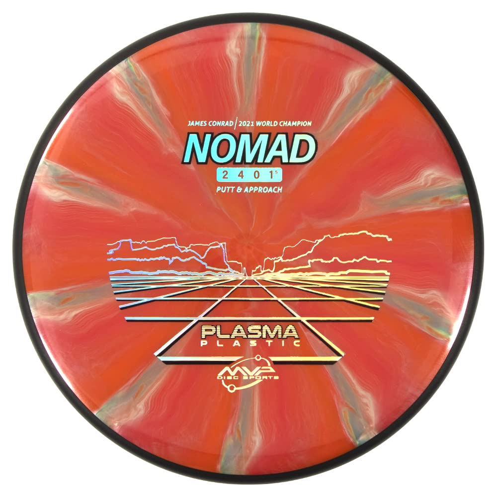 Mvp Disc Sports Plasma Nomad James Conrad Edition Disc Golf Putter (165-170G  Colors May Vary)