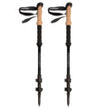 Montem Ultra Light 100% Carbon Fiber Trekking, Walking, And Hiking Poles For Backpacking Gear - One Pair (2 Poles) - Lightweight