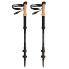 Montem Ultra Light 100% Carbon Fiber Trekking, Walking, And Hiking Poles For Backpacking Gear - One Pair (2 Poles) - Lightweight