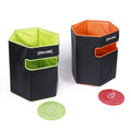 Spalding - Disc Toss Game Set, Includes 2 Folding Target Cans & 2 Discs, Easy Setup Outdoor Game for All Ages, Travel-Friendly f