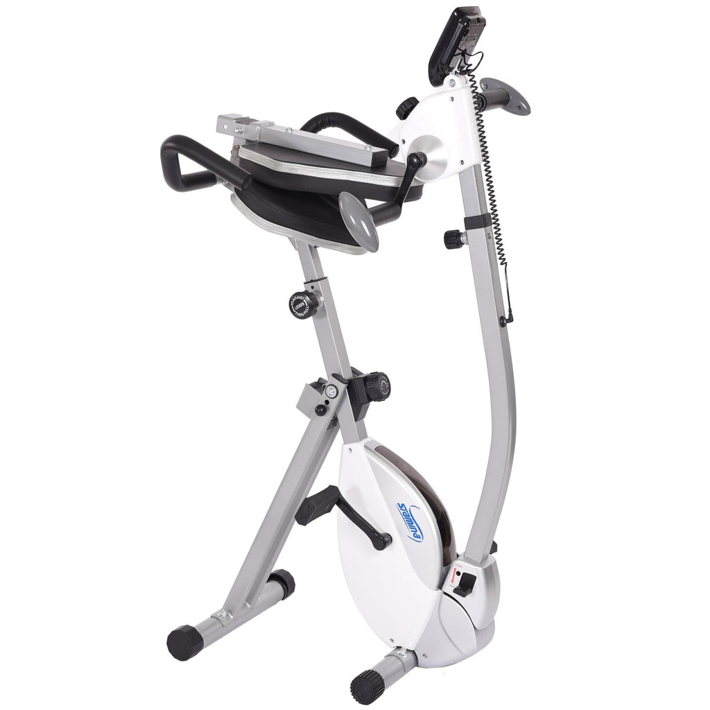 Stamina Recumbent Exercise Bike With Arm Workout - Fitness Bike With Smart Workout App - Recumbent Exercise Bike For Home Workou