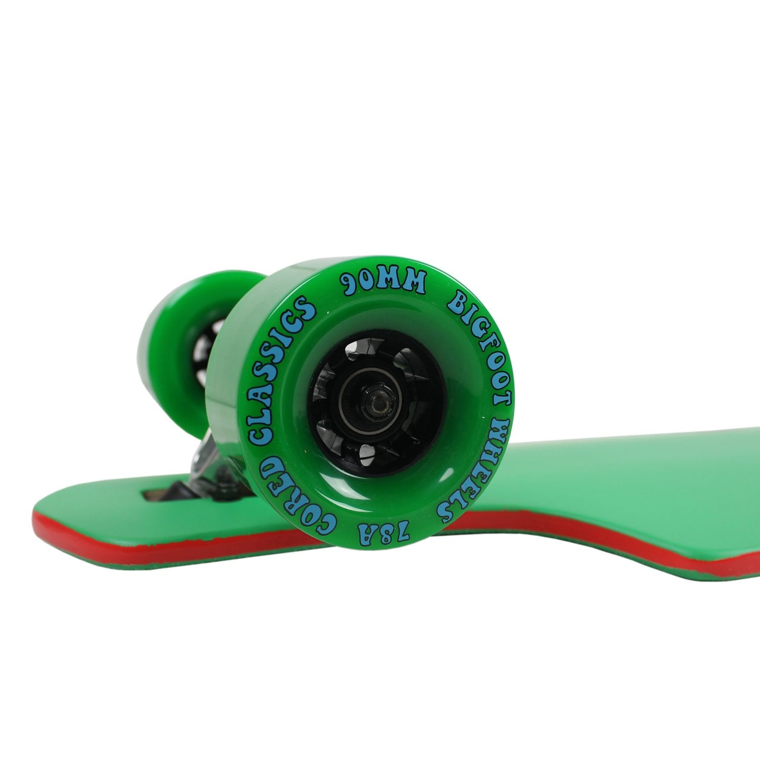 Bigfoot Cored Classics Longboard Wheels Green, 90Mm
