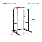 Sunny Health & Fitness Essential Power Cage Squat Rack - SF-XF921024