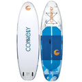Connelly 10 Stash iSUP, 6 Board Package with Pump, Backpack Bag, 3 Peice Composite Paddle and Lightweight 14 lbs