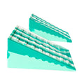 MERISHOPP 2Pcs Squat Wedge Block Slant Board Calf Stretching for Pilates Indoor Sports Green