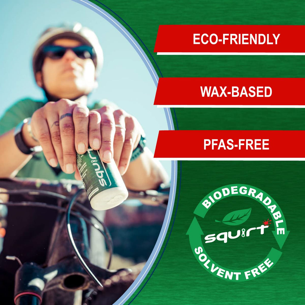Squirt E-Bike Chain Wax With High-Pressure Additives For E-Bikes - Ebike Chain Lubricant For Wet & Dry Conditions - E Bike Chain