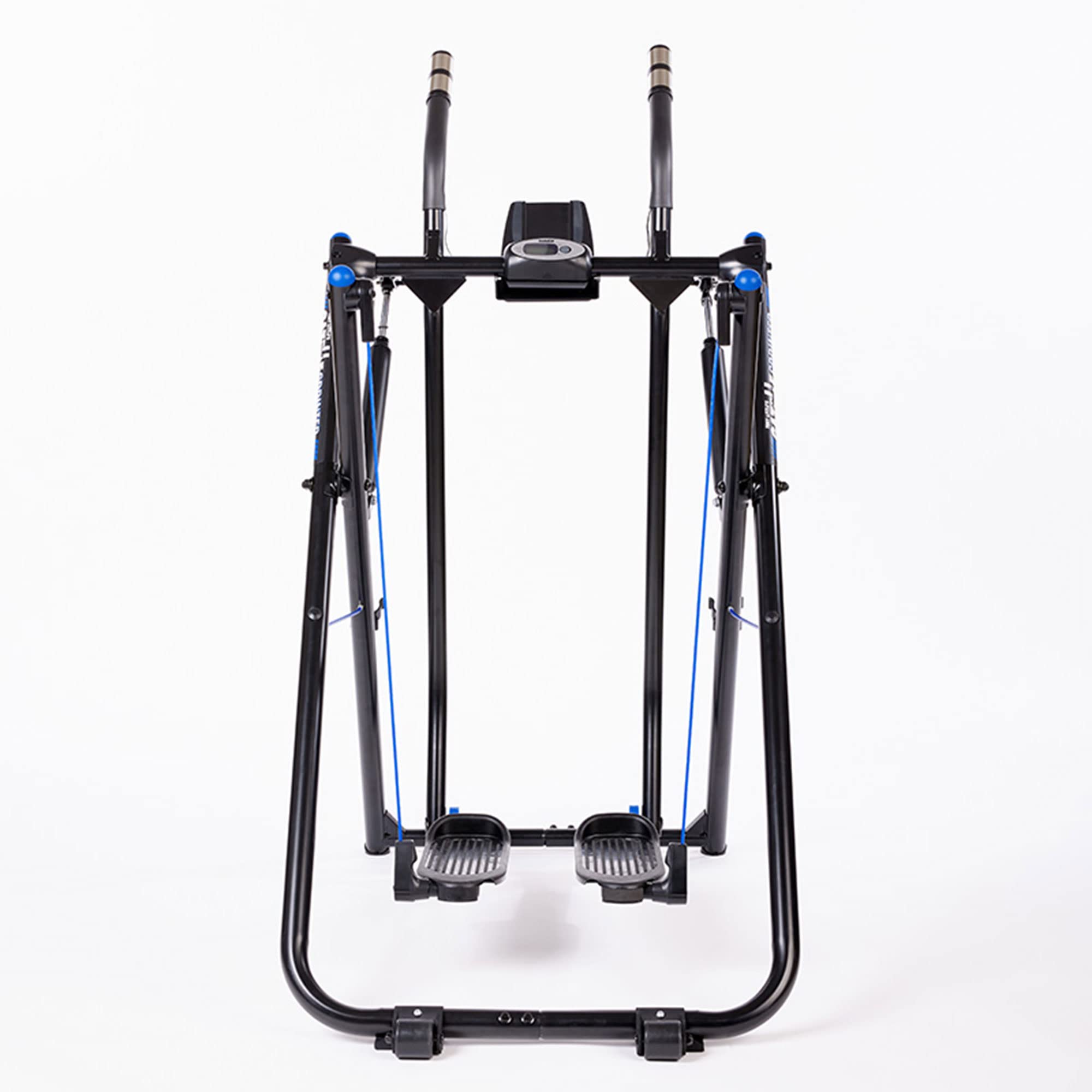 Gazelle Sprinter Cardio Home Training Exercise Machine With Hydraulic Resistance, Grip Pulse Fitness Tracker, & Smart Device Hol