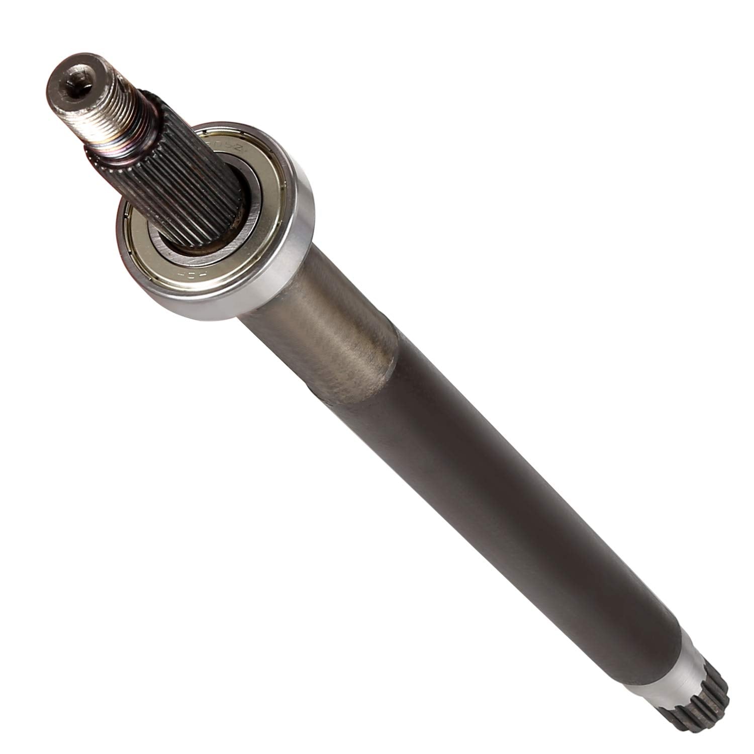 10L0L Driver Side Rear Axle Shaft For 1994.3-2009 Ezgo Gas Txt, Medalist, St, Mpt Gas Golf Cart, Includes Bearing, Oem# 72056G01