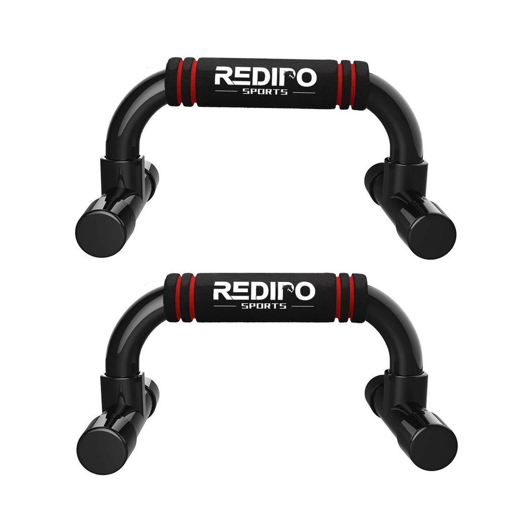 Push Up Bars Strength Training - Workout Stands With Ergonomic Push-Up Bracket Board With Non-Slip Sturdy Structure Portable For