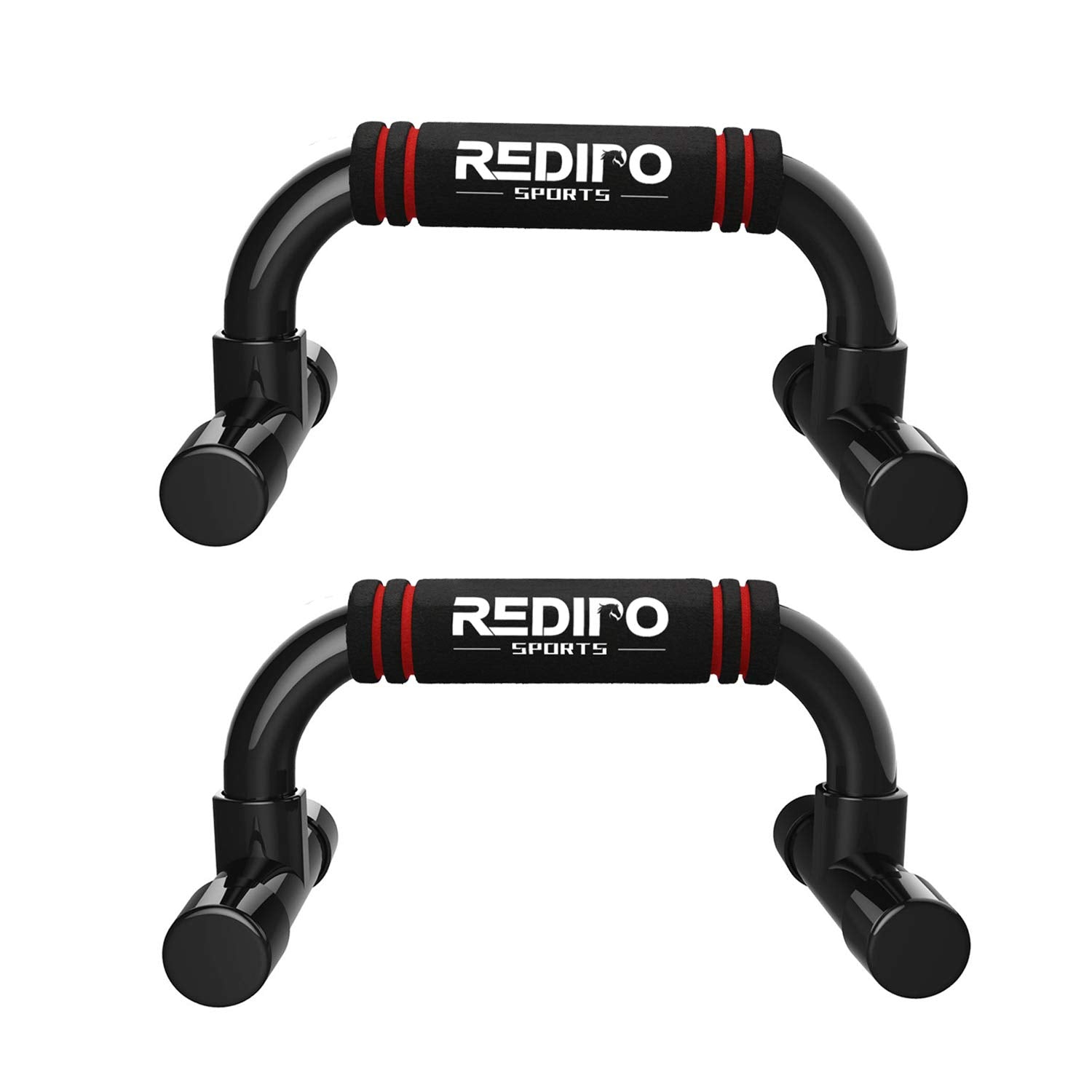 Push Up Bars Strength Training - Workout Stands With Ergonomic Push-Up Bracket Board With Non-Slip Sturdy Structure Portable For