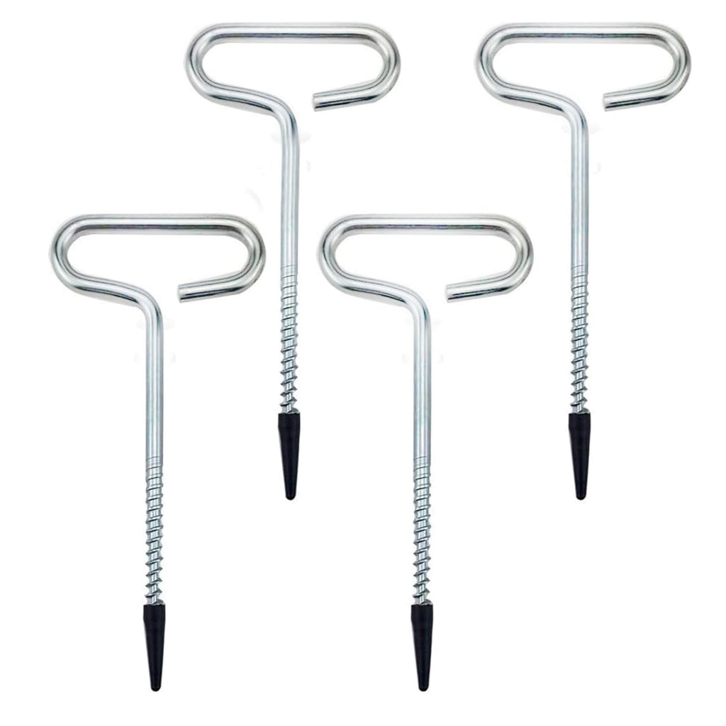 Hdtyyln Trumpet Ice Nail Ground Nail - Set Of 4 Ice Insert Nails For Winter Fishing Tents - Ideal Accessories For Ice Fishing An