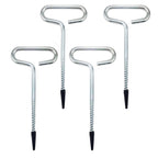 Hdtyyln Trumpet Ice Nail Ground Nail - Set Of 4 Ice Insert Nails For Winter Fishing Tents - Ideal Accessories For Ice Fishing An