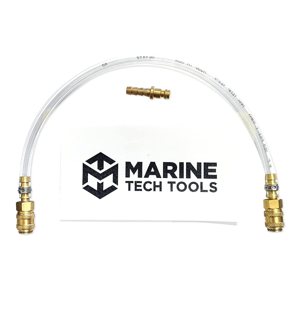 Marine Tech Tools Bleed Tube, Seastar Hydraulic Steering Bleed Kit, Fits Seastar Hydraulic Cylinders, Seastar Hydraulic Steering