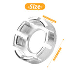 Jawflew Spoke Wrench - 8 Way Bike Rim Truing Tool Hard Steel Bicycle Spoke Tool For Adjust Bicycle Wheel Tension (Silver-1Pc)