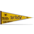 Rico Industries Ncaa Western Michigan Broncos Classic 12'' X 30'' Felt Wall D  Cor Pennant - Great For Home/Bed Room/Man Cave D