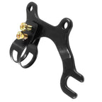 Qjaiune 0.87 Inch / 22Mm Mountain Bike Disc Brake Frame Adapter Mounting Holder, Bicycle Disc Brake Conversion Brackets Suitable