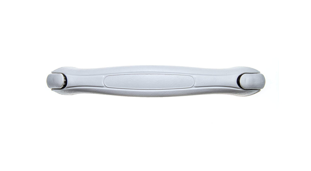 Attwood 2050-5 Ergonomic One-Piece Vinyl Grab Handle, White Finish