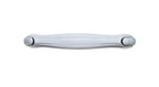 Attwood 2050-5 Ergonomic One-Piece Vinyl Grab Handle, White Finish
