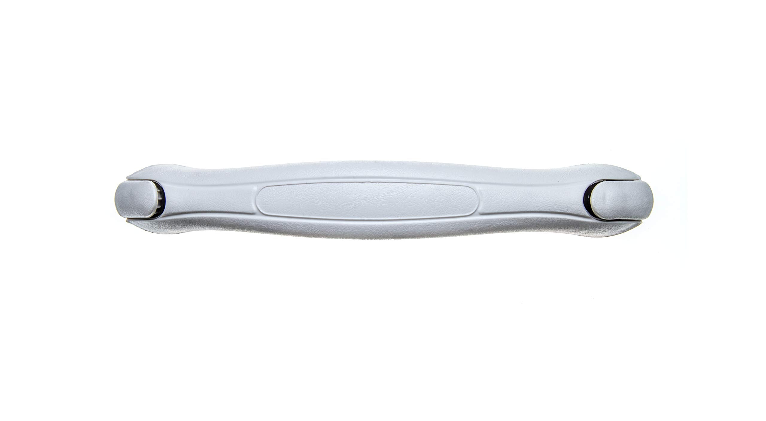 Attwood 2050-5 Ergonomic One-Piece Vinyl Grab Handle, White Finish