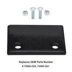 Roykaw Golf Cart Hill Brake Catch Bracket Plate For Ezgo Txt And Medalist 1994-Up Gas Or Electric Models,Replaces Oem# 70080-G02