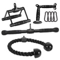 Dynasquare Cable Attachments For Home Gym, Lat Pulldown Attachment, Weight Machine Accessories, Straight Pull Down Equipment, V-