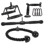 Dynasquare Cable Attachments For Home Gym, Lat Pulldown Attachment, Weight Machine Accessories, Straight Pull Down Equipment, V-