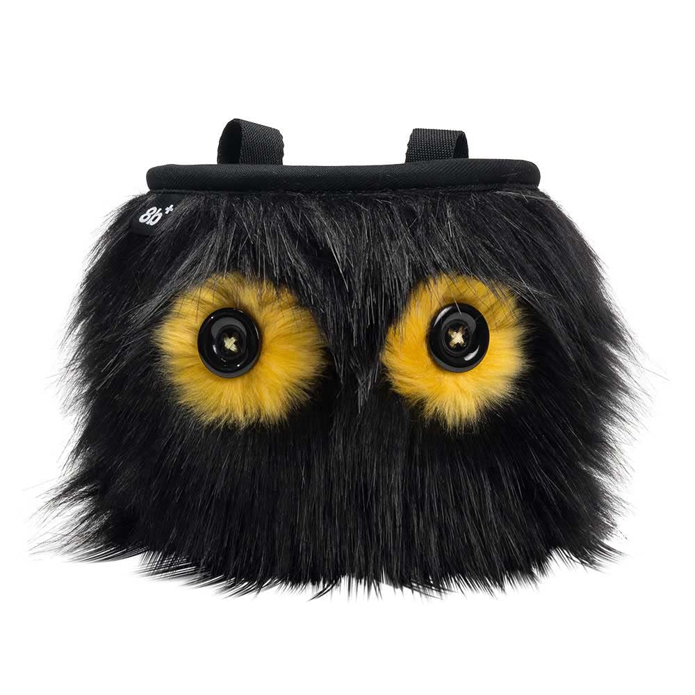 8BPLUS Chalk Bag for Climbing, Bouldering, Belt and Giftbox Included - Wide Opening - Brush Holders, for Left & Right Handers (L