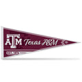 Rico Industries Ncaa Texas A&M Aggies Classic 12'' X 30'' Felt Wall D  Cor Pennant - Great For Home/Bed Room/Man Cave D  Cor