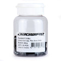 Jagwire Embout de Gaines Gears Extended - 50 Pieces, End caps Lined - 4mm Shift - Black - Alloy (50pcs) - WS, Black