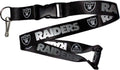 Aminco Nfl Oakland Raiders Team Lanyard, Black