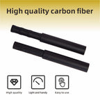 Mariyandh 8 Pcs 0.49 Inches Golf Club Graphite Shaft Extenders Steel Shaft Putter Shaft Extension For Putter, Iron, And Golf Clu