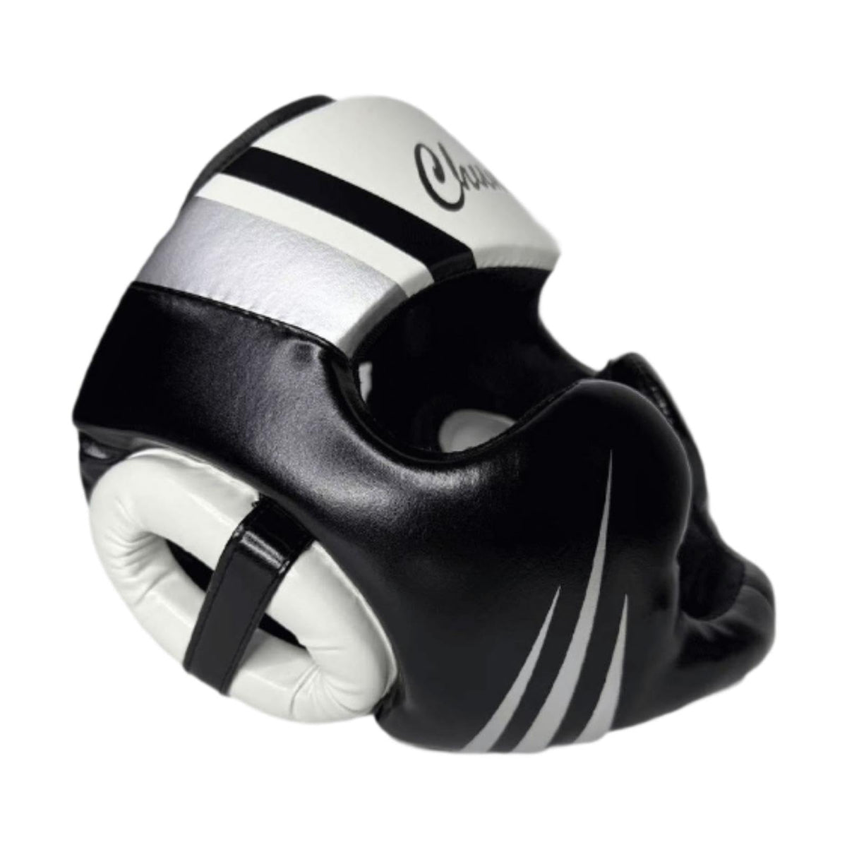 Calandis Boxing Headgear Portable Muay Thai Headgear For Taekwondo Sparring Grappling Black White | Head Gear | Protective Gear