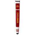 Team Golf NCAA Iowa State Cyclones Golf Putter Grip Golf Putter Grip with Removable Gel Top Ball Marker, Durable Wide Grip & Eas
