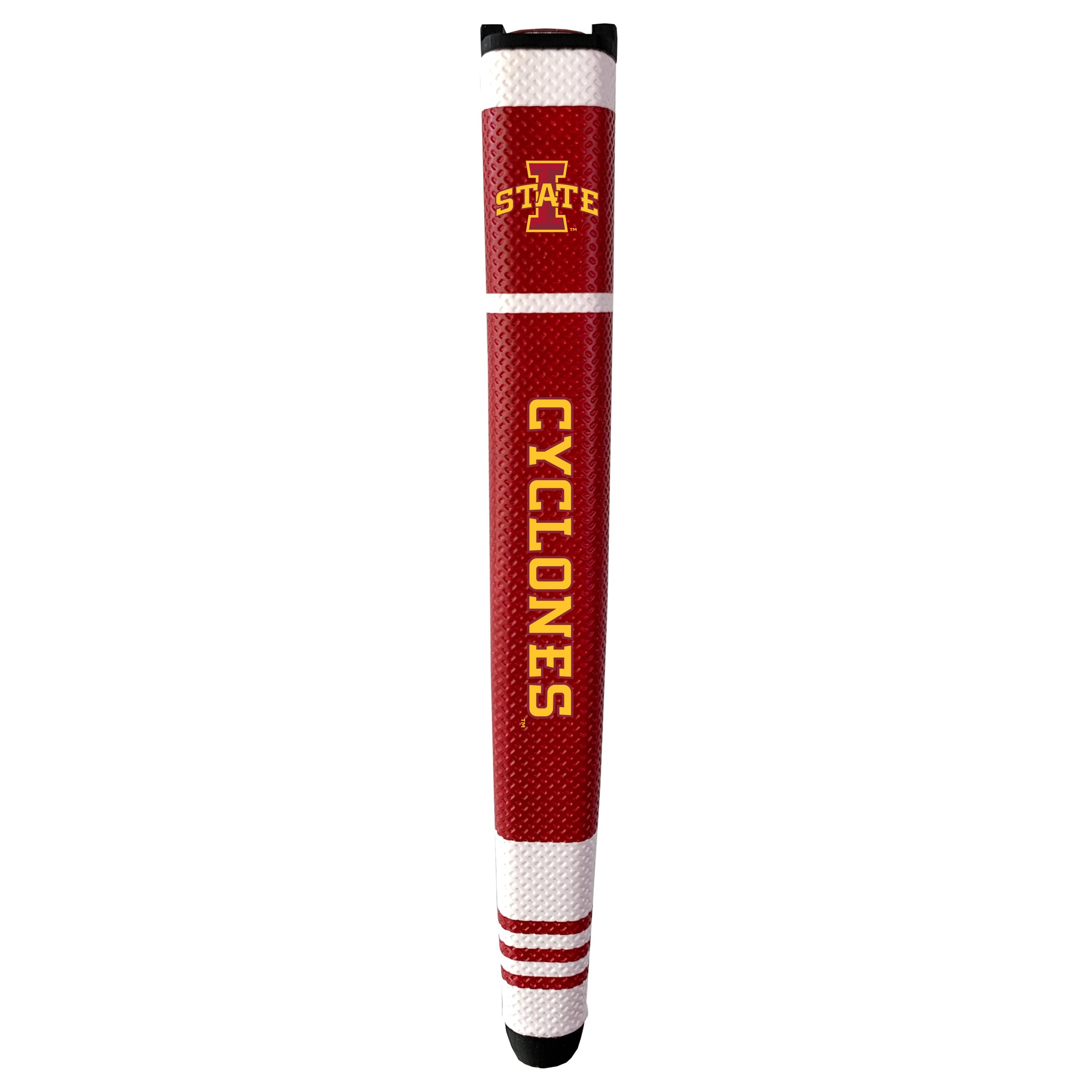 Team Golf NCAA Iowa State Cyclones Golf Putter Grip Golf Putter Grip with Removable Gel Top Ball Marker, Durable Wide Grip & Eas
